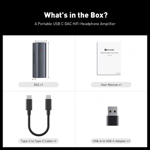Fosi Audio DS2 Dongle DAC Headphone Amplifier5 Fosi Audio DS2 Dongle DAC Headphone Amplifier5