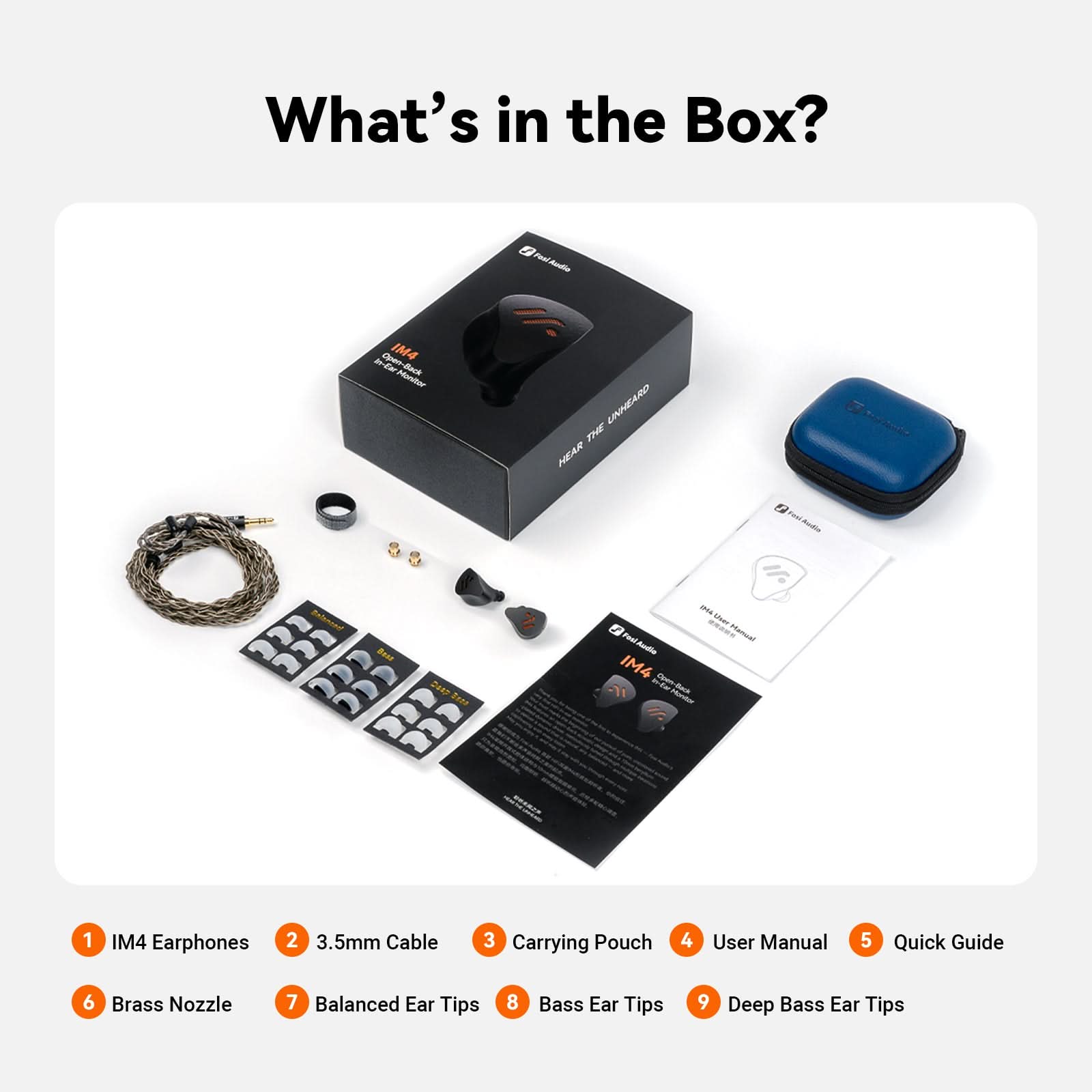 Fosi Audio IM4 Open-Back In-Ear Monitor Earphones3 Fosi Audio IM4 Open Back In Ear Monitor Earphones3