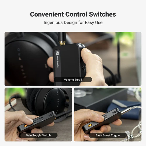 Fosi Audio N3 Portable Bluetooth Headphone Amplifier4 Fosi Audio N3 Portable Bluetooth Headphone Amplifier4