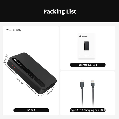 Fosi Audio N3 Portable Bluetooth Headphone Amplifier7 Fosi Audio N3 Portable Bluetooth Headphone Amplifier7