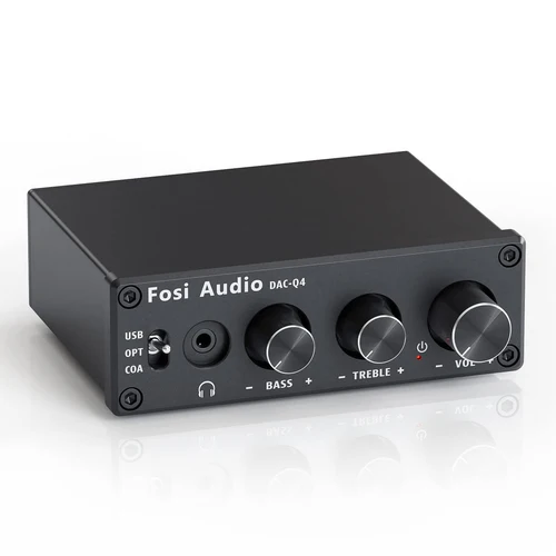 Fosi Audio Q4 Desktop DAC Headphone Amplifier Fosi Audio Q4 Desktop DAC Headphone Amplifier