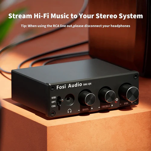 Fosi Audio Q4 Desktop DAC Headphone Amplifier1 Fosi Audio Q4 Desktop DAC Headphone Amplifier1