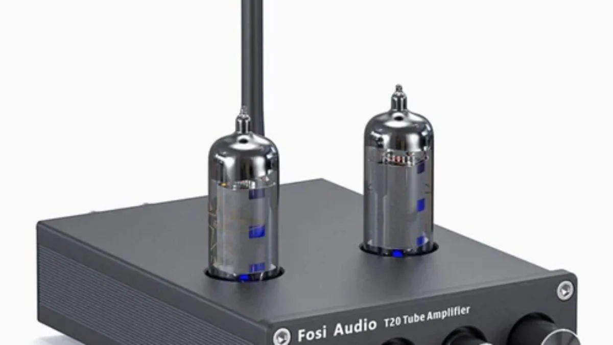 Fosi Audio T20 Tube Amplifier 本体 Fosi Audio T20 Bluetooth Tube Amplifier – 50W HiFi Stereo Amp